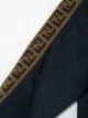 Fendi Kids جاكيت بسحاب ونقش حرفي FF