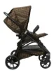 Fendi Kids FF logo stroller