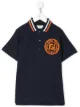 Afbeelding 1 van Fendi Kids Poloshirt met logopatch