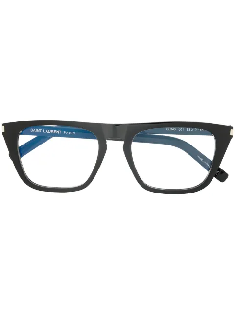 Saint Laurent Eyewear lentes con armazón redonda