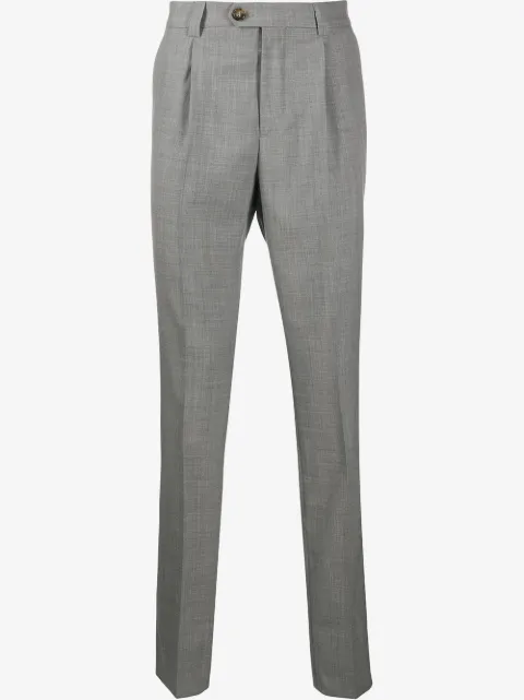 Brunello Cucinelli mid-rise tailored trousers