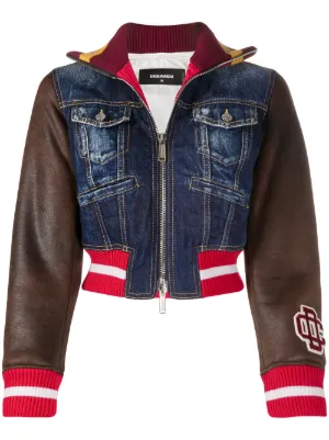 Jeansjackor från Dsquared2 dam Shoppa UMBERTO GIUGLIANOs Jeansjackor Dam Shoppa märkeskläder på Farfetch