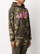 Dsquared2 camouflage print hoodie
