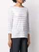 Majestic Filatures Gestreiftes T-Shirt