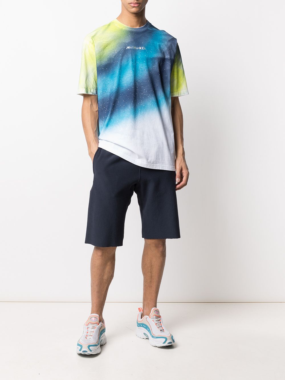 фото Mauna kea short sleeve tie-dye print t-shirt