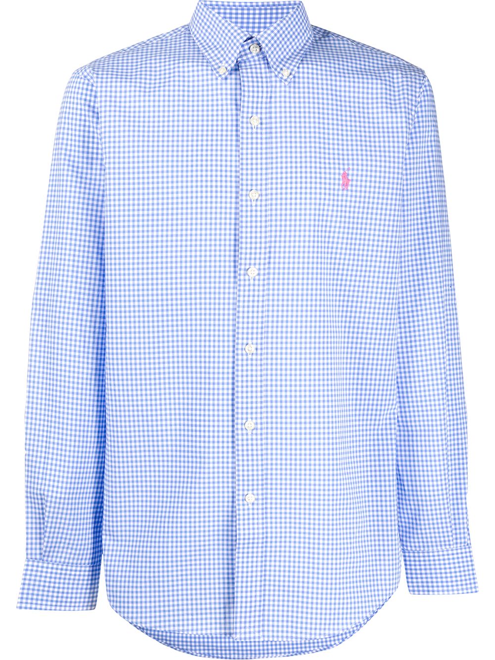 ralph lauren blue button up