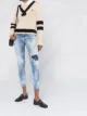 الصورة 2 من Dsquared2 جينز قصير بتأثير ممزق
