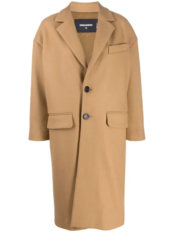 Dsquared2 Manteau Droit à Poches à Rabat Farfetch Manteaux Dsquared2 pour homme – Farfetch