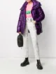 Image 2 of Dsquared2 high-shine tie-waist quilted down coat