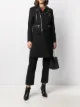 Image 2 of Dsquared2 layered mid-length biker jacket