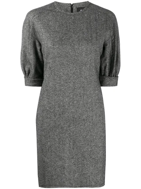 DSQUARED2 puff-sleeved mini shift dress