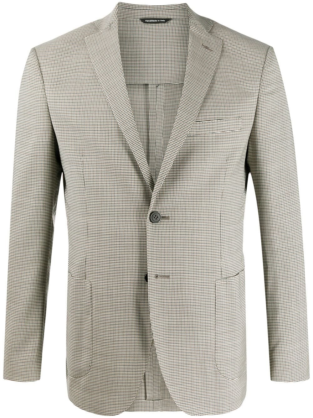 Tonello Knitted Two Button Jacket In White