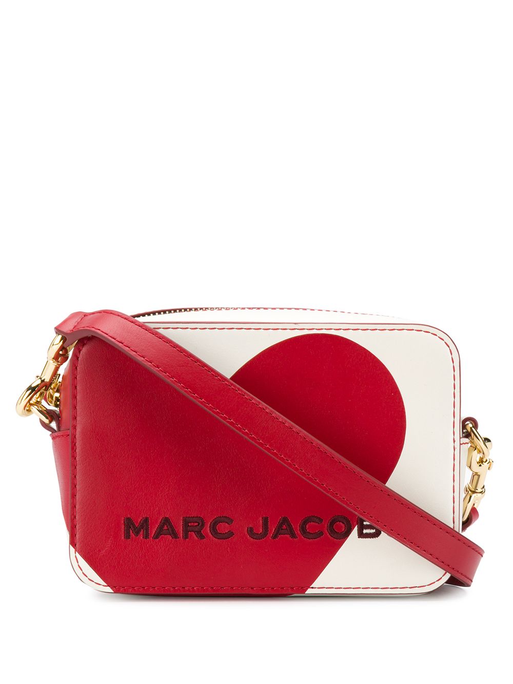 фото Marc jacobs heart logo cross body bag