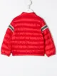 الصورة 2 من Moncler Kids جاكيت مبطن ومخطط بشعار الماركة