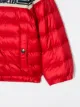 Moncler Kids جاكيت مبطن ومخطط بشعار الماركة