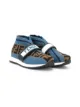 الصورة 1 من Fendi Kids حذاء رياضي بزينة مونوغرام وسير فيلكرو