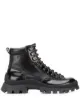 Image 1 of Dsquared2 logo-debossed lace up hiking boots