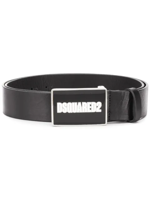 DSQUARED2 logo plaque belt Men