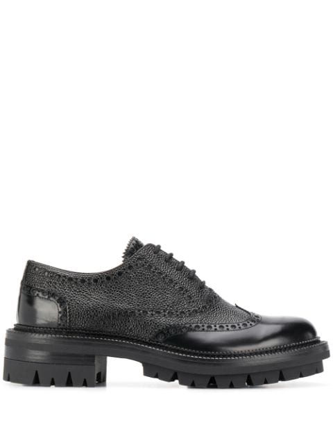 Dsquared2 textured-effect brogues