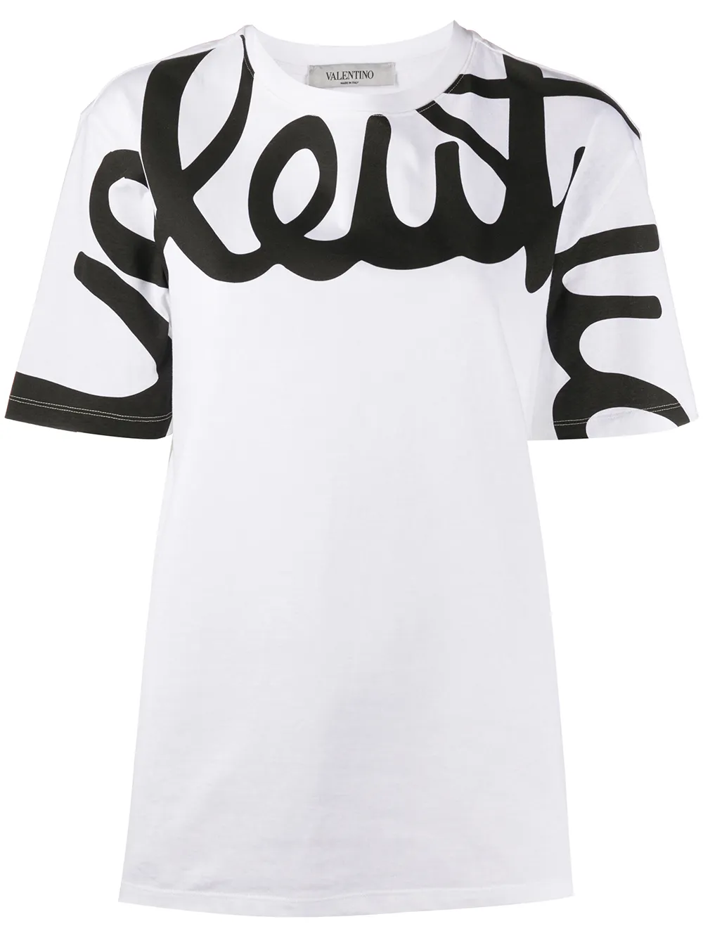 Valentino Garavani T-shirt met logo Wit