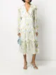 Imagen 2 de Philosophy Di Lorenzo Serafini vestido midi de manga larga con motivo floral