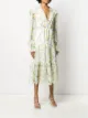 Philosophy Di Lorenzo Serafini vestido midi de manga larga con motivo floral