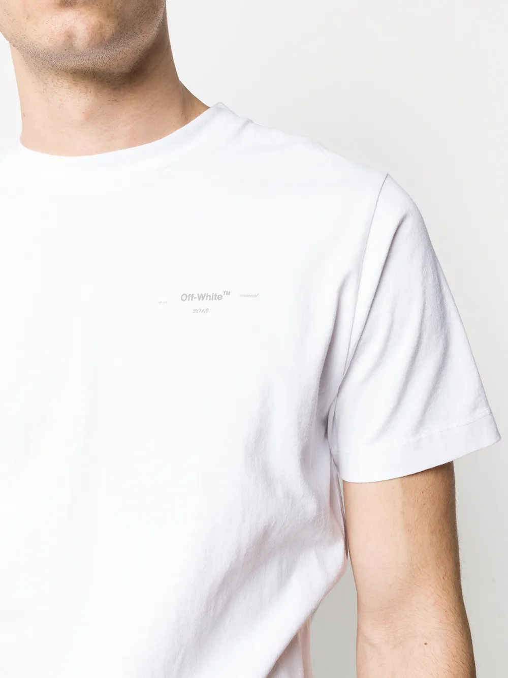 фото Off-white футболка с логотипом
