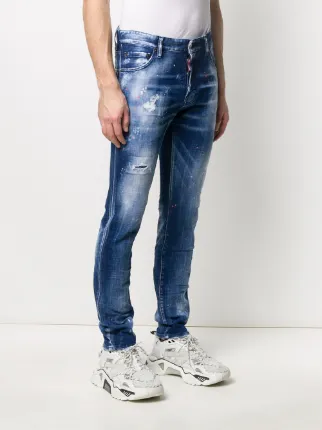 dsquared jeans paint