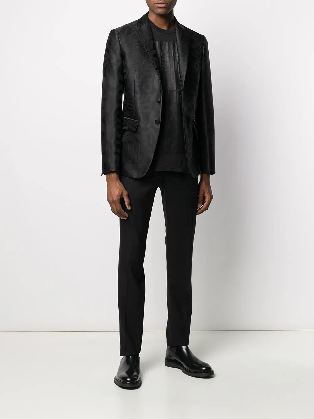 DSQUARED2 suéter con logo en jacquard | Blazers | Image 2