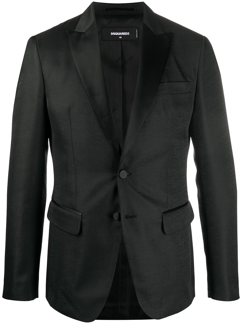 Shop Dsquared2 slim-fit single breasted blazer with Express Delivery ...