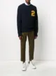 الصورة 2 من Dsquared2 كنزة بباتش رقم بحياكة سميكة