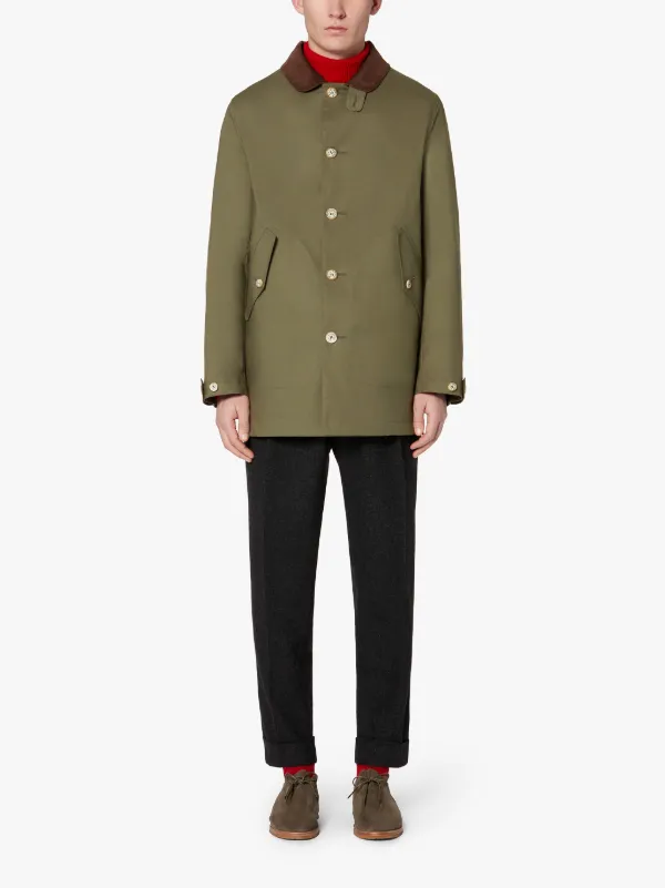 BLOOMSBURY Grape Leaf RAINTEC Cotton Jacket
