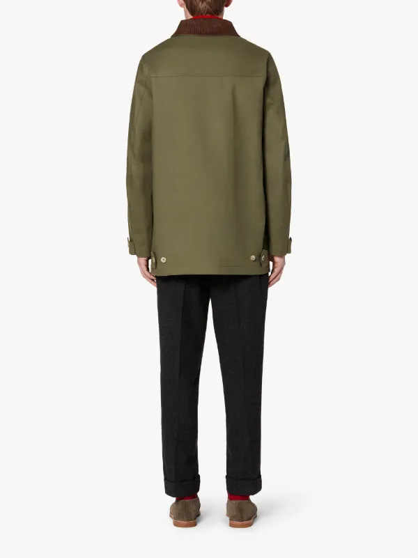 BLOOMSBURY Grape Leaf RAINTEC Cotton Jacket
