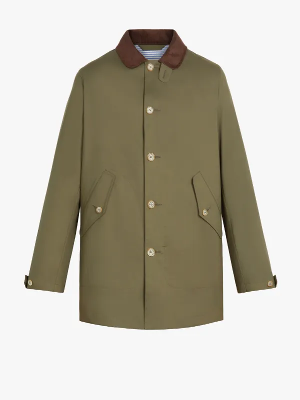 BLOOMSBURY Grape Leaf RAINTEC Cotton Jacket