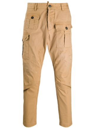 Dsquared2 Tapered Cargo Trousers - Farfetch