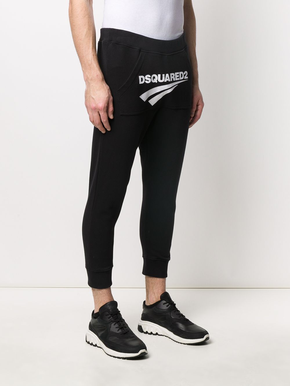 фото Dsquared2 спортивные брюки с логотипом