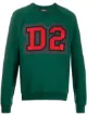 Image 1 of Dsquared2 D2 crew neck sweatshirt