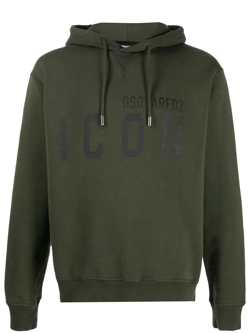 

Dsquared2 Icon-print hooded sweatshirt - Green