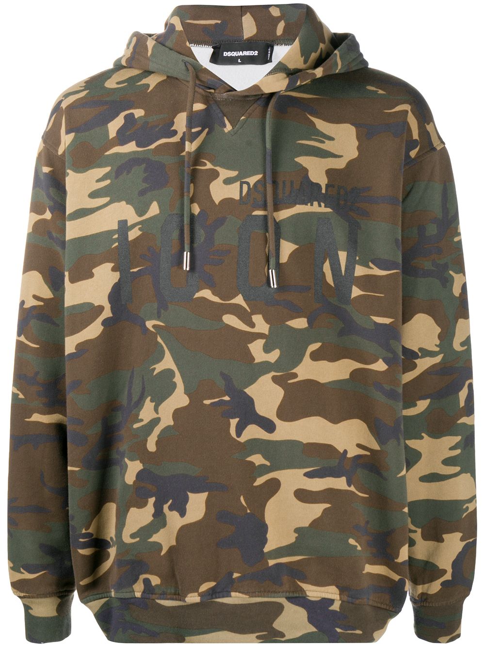 Dsquared2 camouflage-print Icon Hoodie - Farfetch