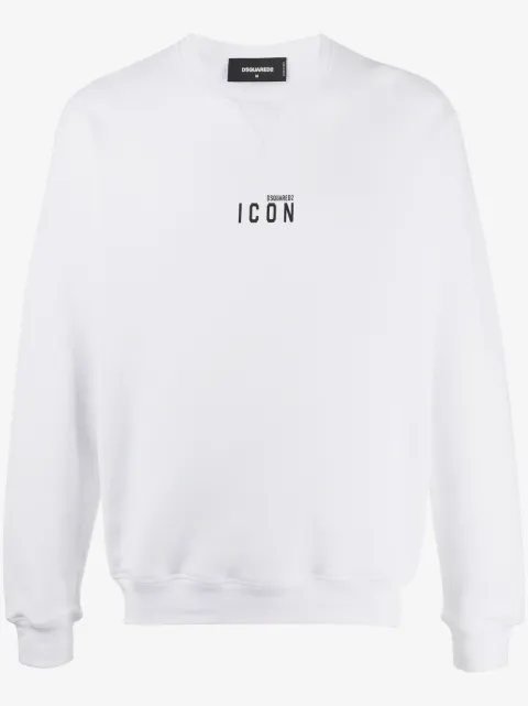 DSQUARED2 mini Icon-print crew neck sweatshirt