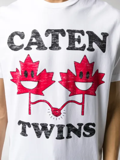 Dsquared2 Caten Twins print T-shirt 