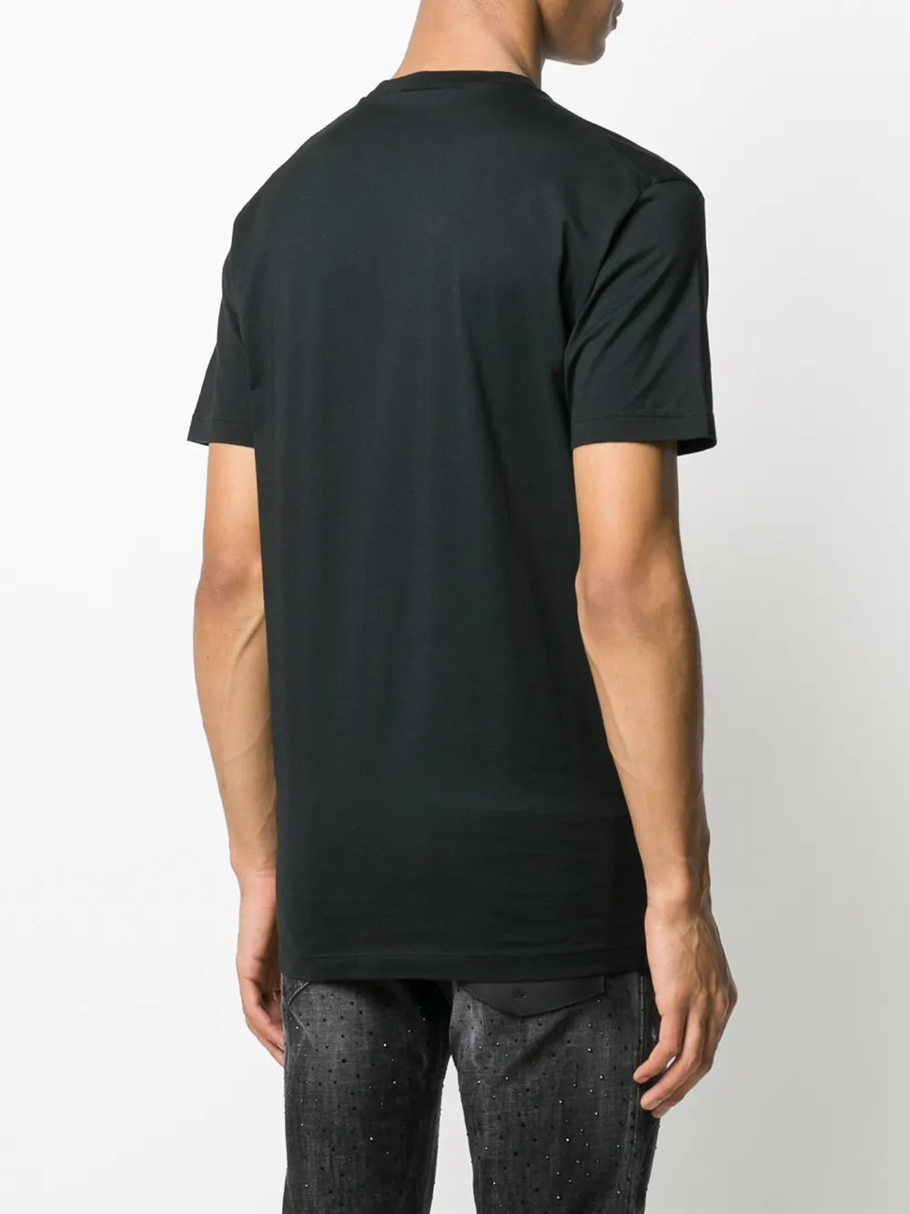 Shop Dsquared2 Icon Print T-shirt In Black