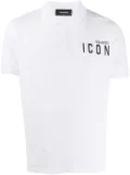 DSQUARED2 Icon polo shirt - White