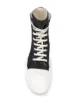 Rick Owens DRKSHDW high top lace-up sneakers