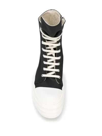 Rick Owens DRKSHDW high top lace-up 
