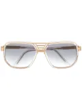 Cazal aviator shaped sunglasses - Gold