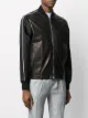 Givenchy panelled leather bomber jacket