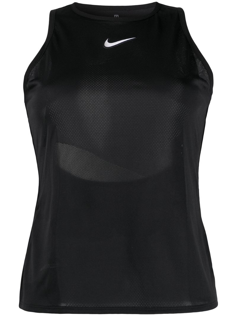 Nike Court Tank Top In Black