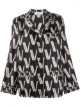 Image 1 of Valentino Double VLOGO pajama blouse