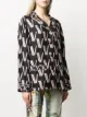 Valentino Double VLOGO pajama blouse